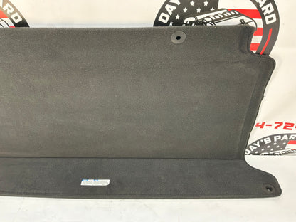 2007 Chevy C6 Corvette Convertible Rear Trunk Hatch Cover Floor Mat Factory OEM