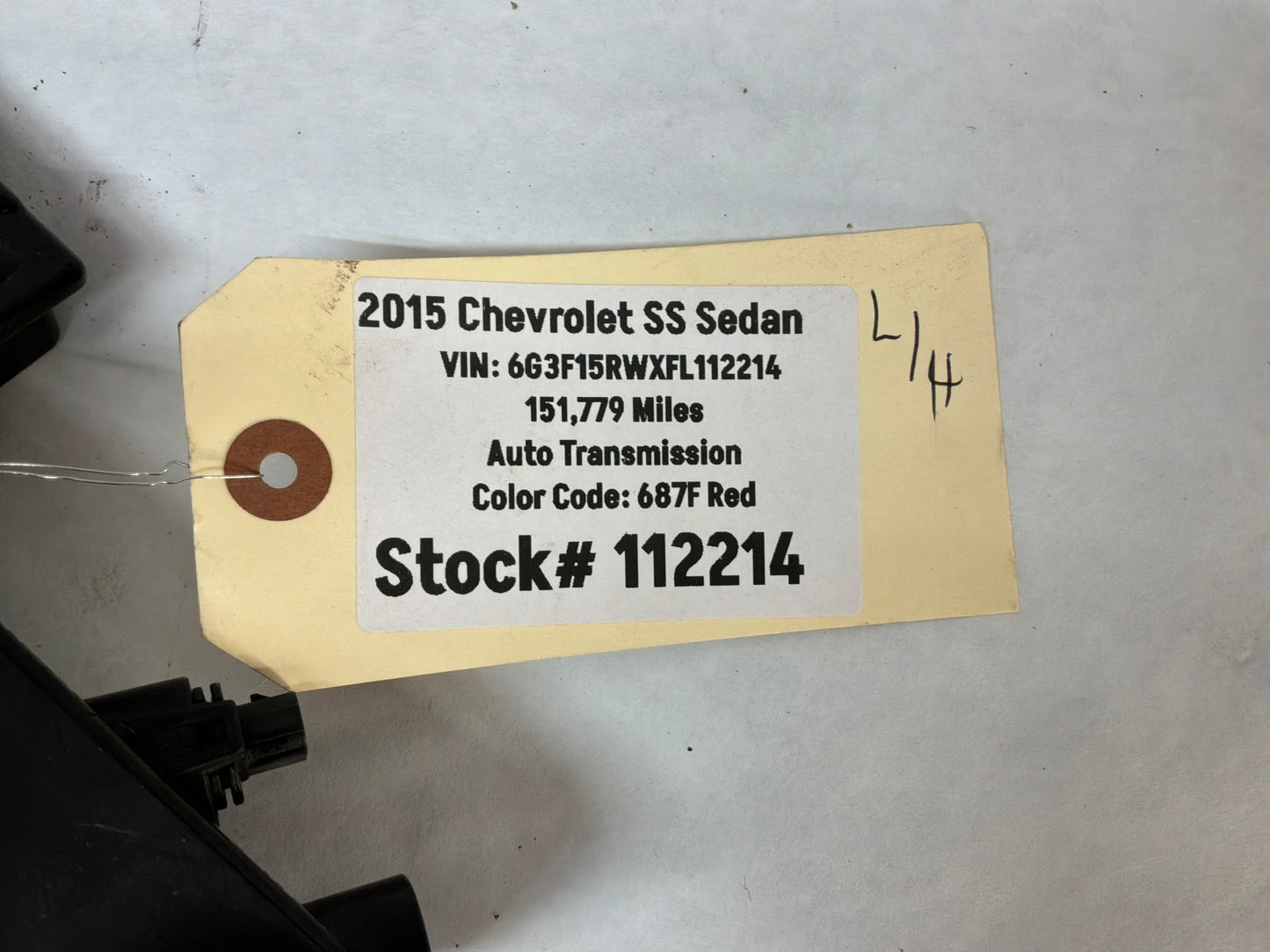 2015 Chevy SS Sedan LH Driver Daytime Running Light Lamp DRL OEM