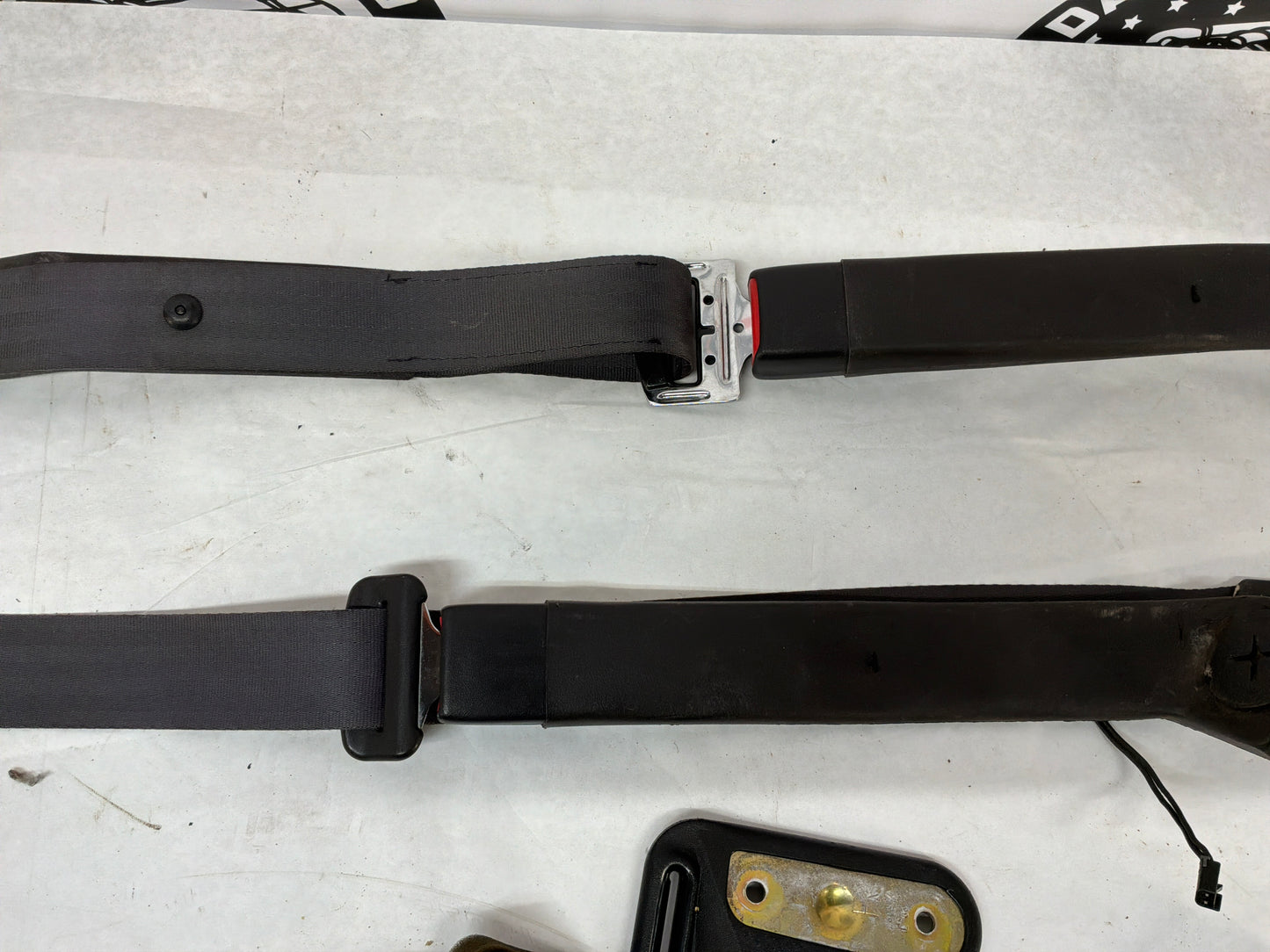 2002 Pontiac Trans Am WS6 Front & Rear Seat Belt Seatbelt Buckle Retractors OEM