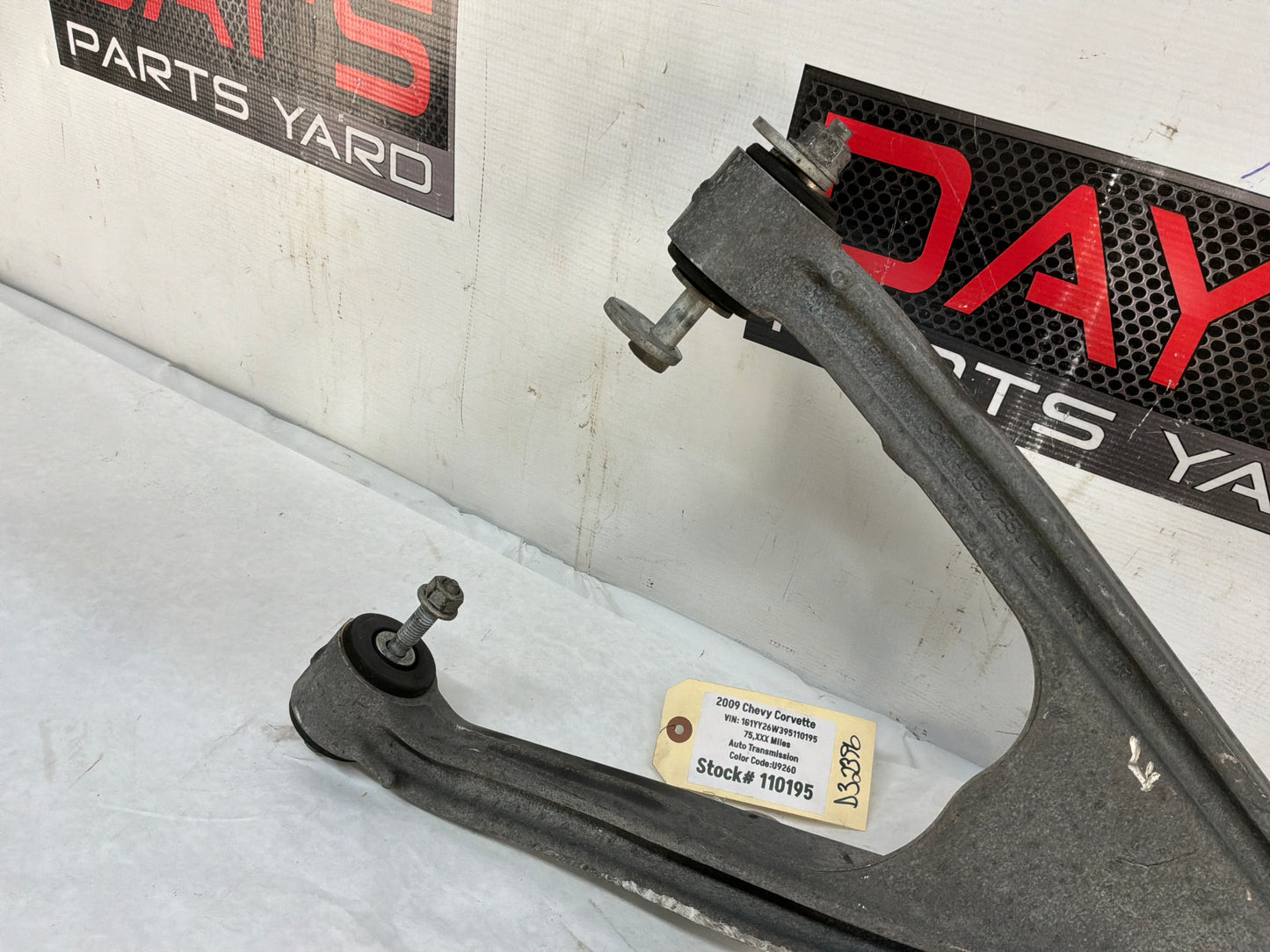 Control - Day's Parts Yard