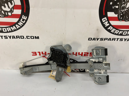2017 Chevy SS Sedan RH Passenger Rear Window Regulator Motor OEM