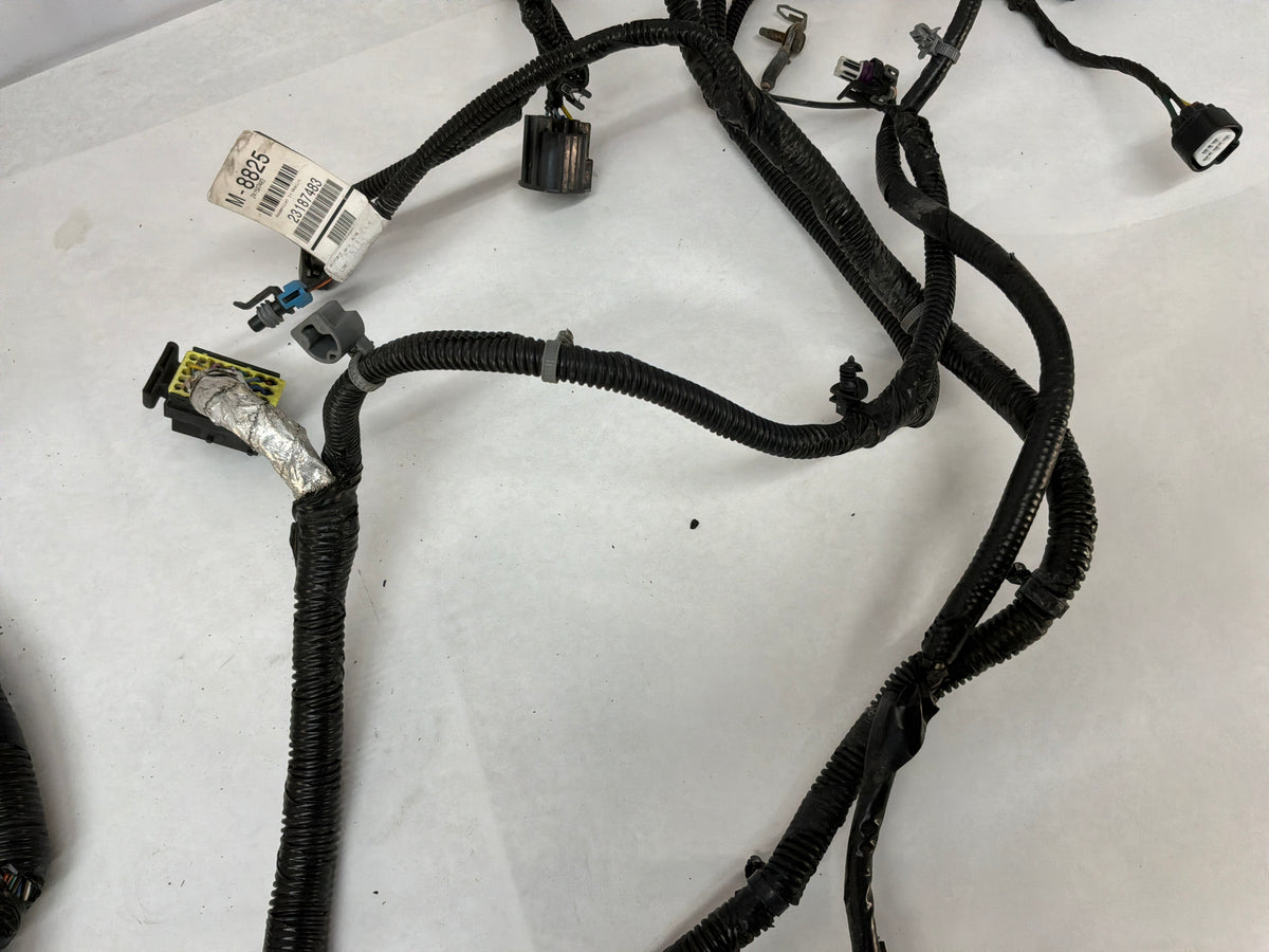 2014 Chevy Camaro SS Engine Bay Head Lamp Light Firewall Wire Wiring Harness OEM