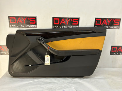 2011 Cadillac CTS-V Coupe RH Passenger Interior Door Panel Saffron OEM