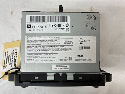 2012 Chevy Avalanche Touch Screen AM FM CD Player Radio Receiver Display OEM