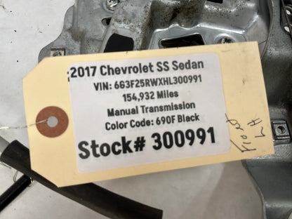 2017 Chevy SS Sedan LH Driver Front Window Regulator Motor OEM
