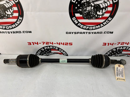 2017 Chevy SS Sedan LH Driver Rear CV Axle Half Shaft OEM