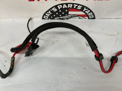 2002 Chevy Corvette Convertible Positive Negative Battery Charger Wire Wiring Harness OEM