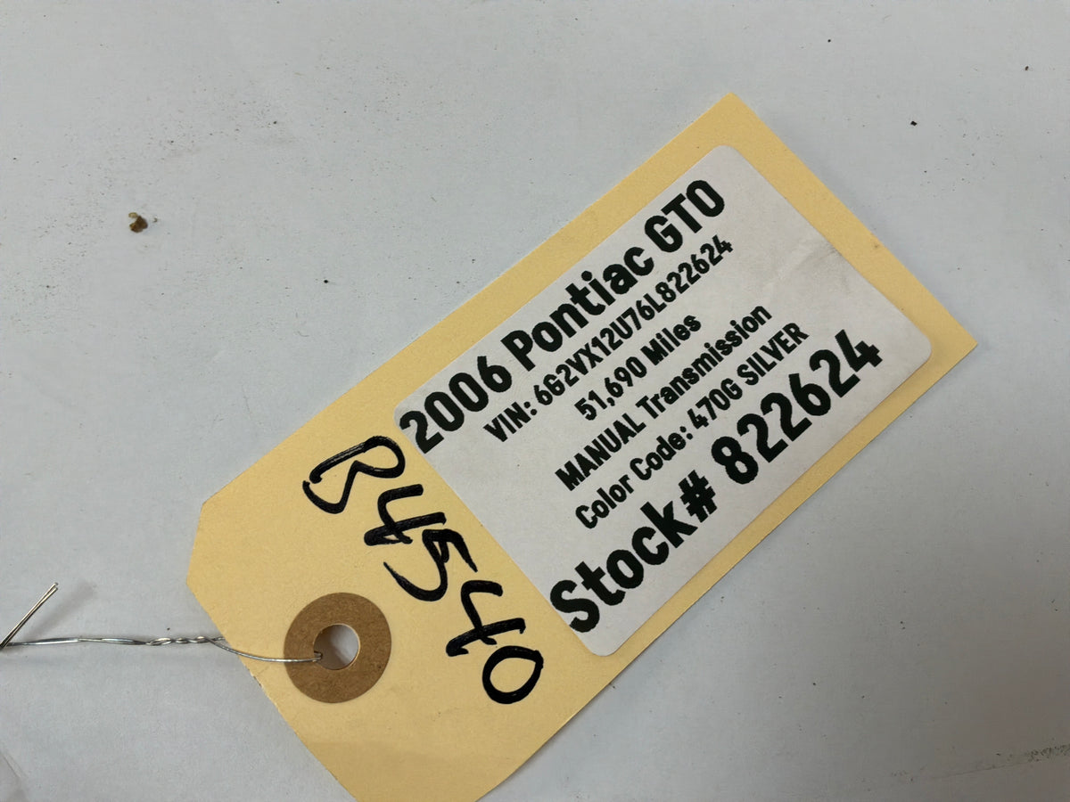 2006 Pontiac GTO Door Panel Lock Pull OEM