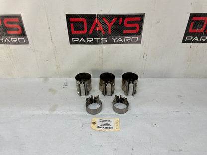 2004 Pontiac GTO Factory Exhaust Muffler Clamps w/ Intermediate Pipe Clamps OEM