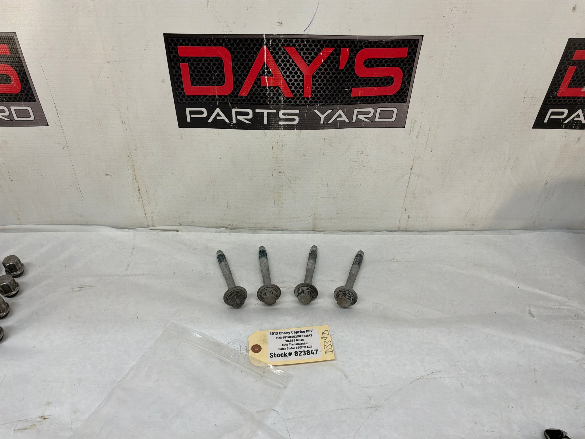 Rear cradle bolts - Day's Parts Yard