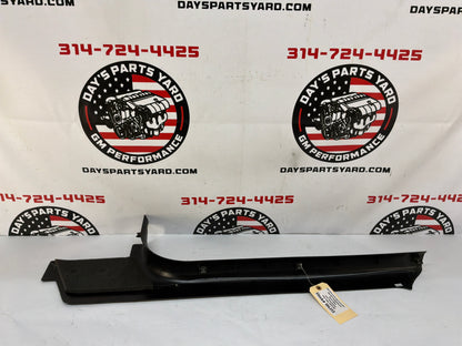 2002 Chevy Corvette Convertible LH Driver Interior Rocker Molding Kick Panel Plate Trim OEM
