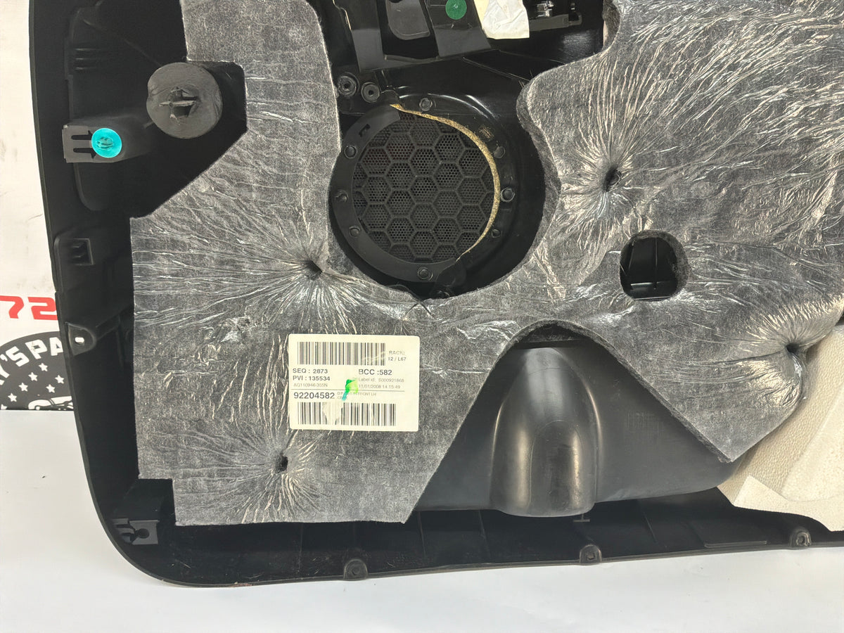 2008 Pontiac G8 GT LH Driver Front Door Panel OEM