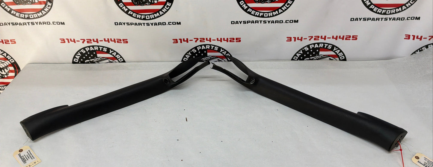 1999 Pontiac Trans Am WS6 RH & LH Interior A Pillar Windshield Trim OEM