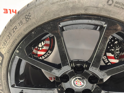 2012 Cadillac CTS-V 19x10.5 Factory OEM Rear Wheel Rim & Tire