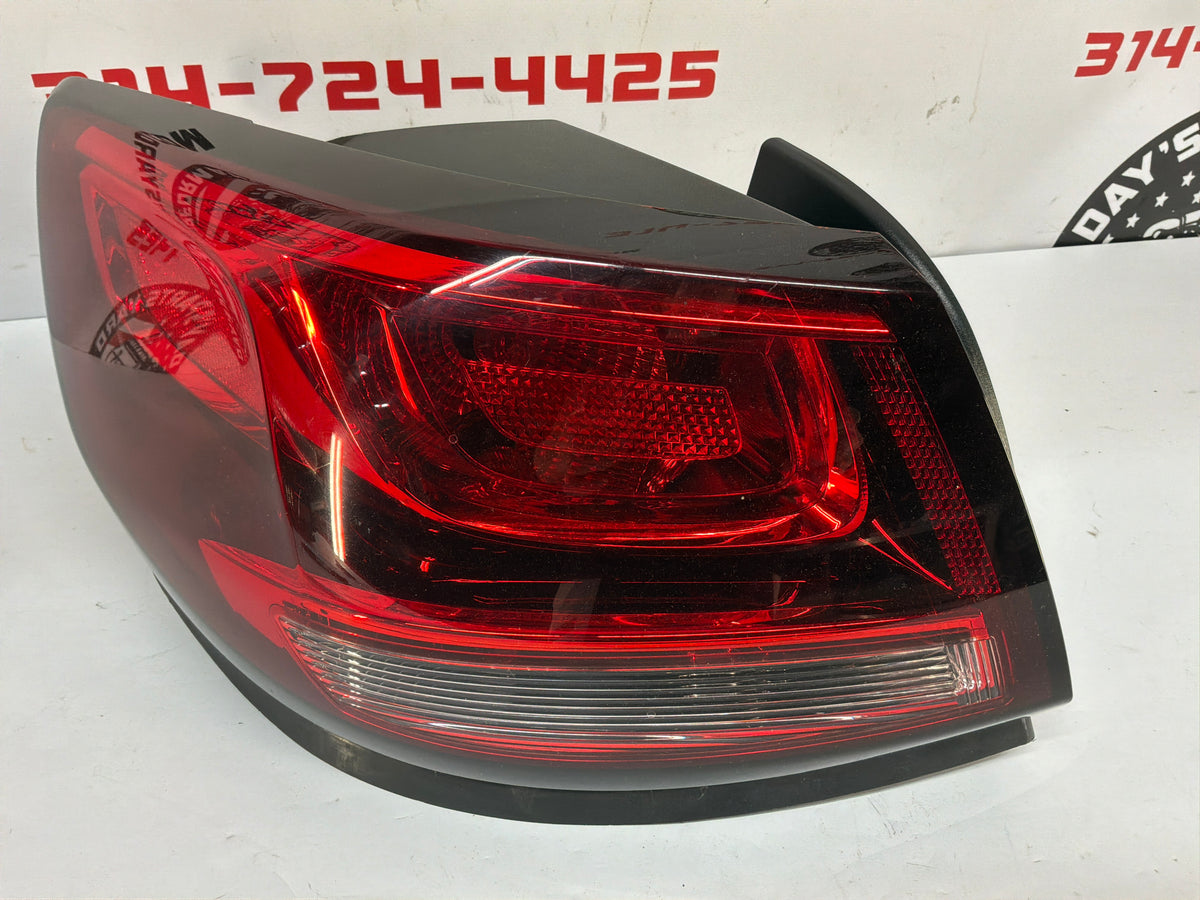 2014 Chevy SS Sedan LH Driver Outer Tail Light Taillight Stop Lamp OEM