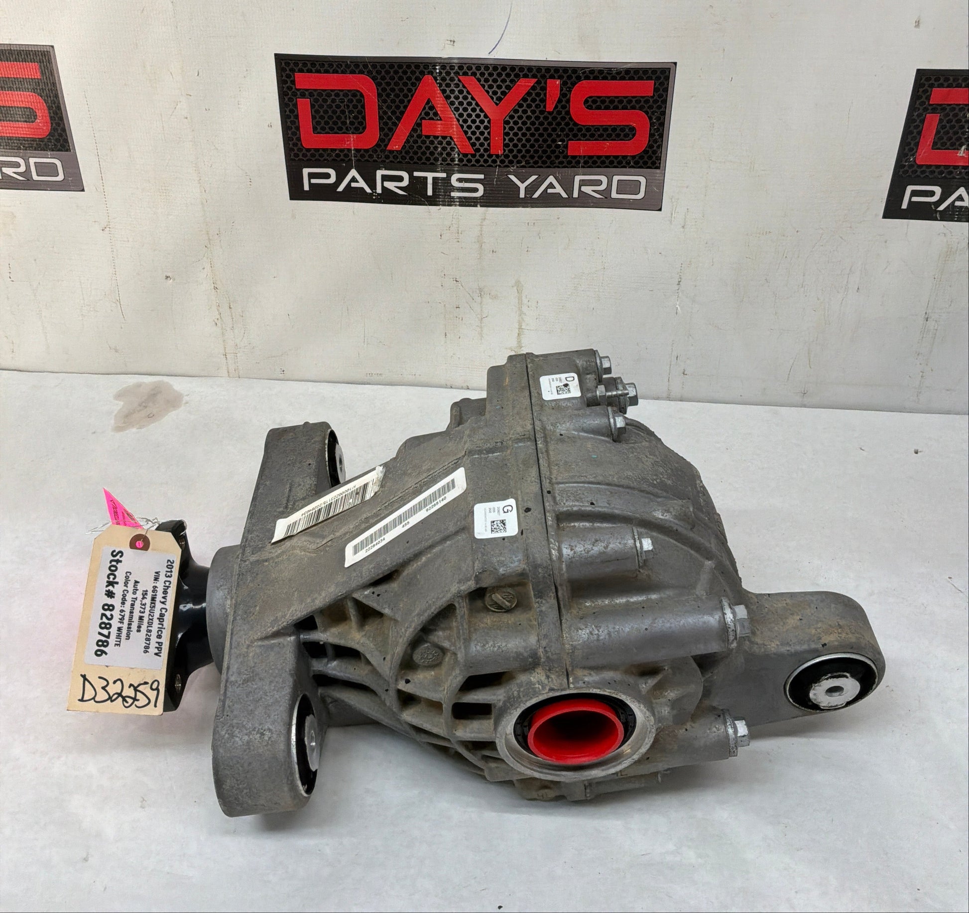 Rear differential - Day's Parts Yard