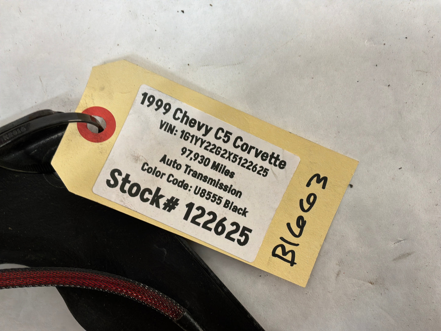 1999 Chevy C5 Corvette LH Driver Pop Up Headlight Head Light Lamp Assembly OEM