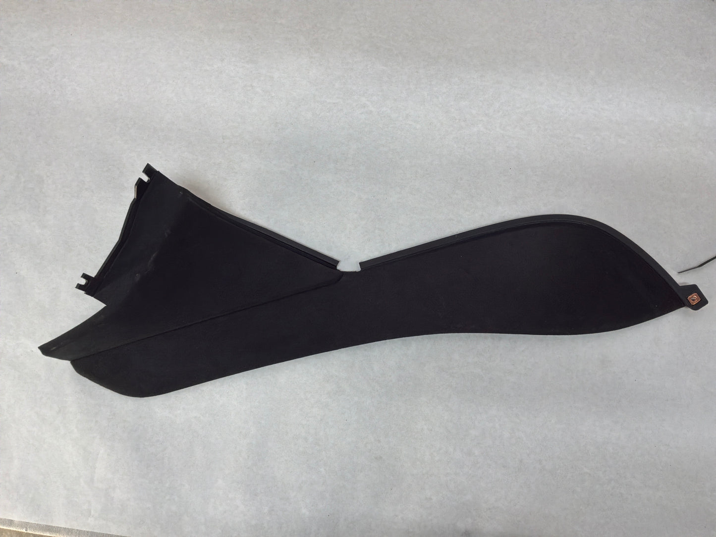 2006 Pontiac GTO RH & LH Console Interior Black Suede Trim Panels OEM