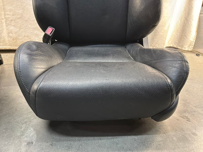 2005 Pontiac GTO Black Leather Front and Rear Seats Set OEM