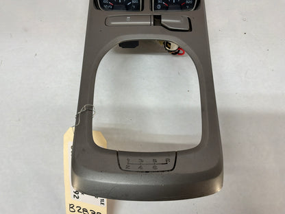 2015 Chevy Camaro SS 1LE Center Console Auxiliary Gauges Package Shifter Bezel Trim OEM