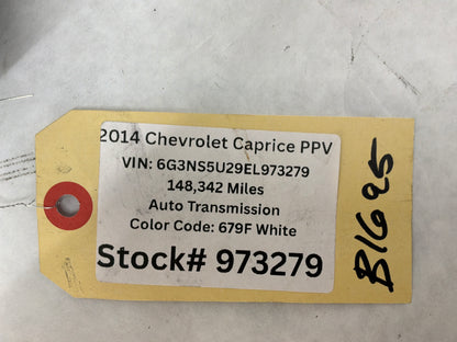 2014 Chevy Caprice PPV LH Driver Rear Exterior Outside Rear Door Handle OEM
