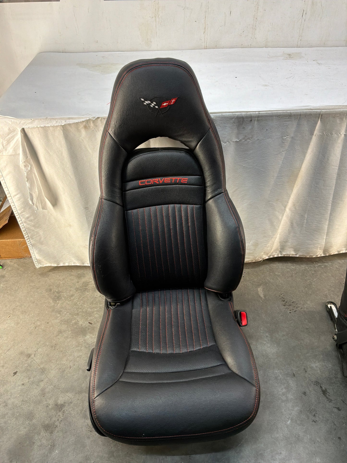 1999 Chevrolet C5 Corvette Seats Black Leather OEM