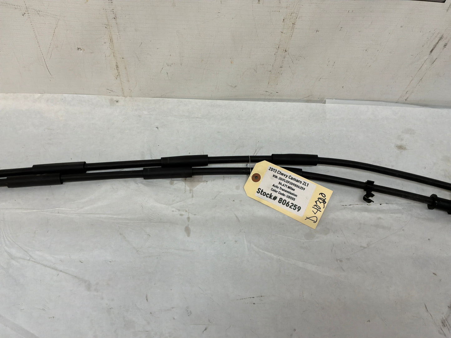 2013 Chevy Camaro Emergency E Parking Brake Cables OEM