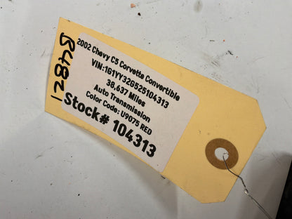 2002 Chevy C5 Corvette Convertible RH Passenger Splash Shield OEM