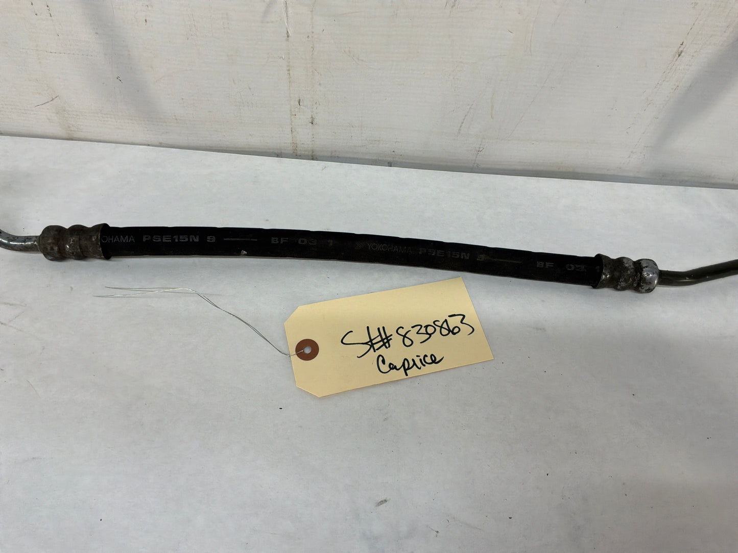 2013 Chevy Caprice Power Steering Rack Gear Line Hose Tube Pipe OEM