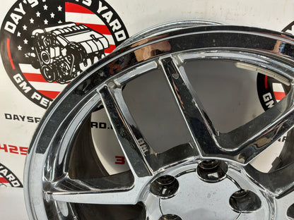 2002 Chevy C5 Corvette Z06 Replica Triple Chrome Rear Wheel Rim 18x9.5