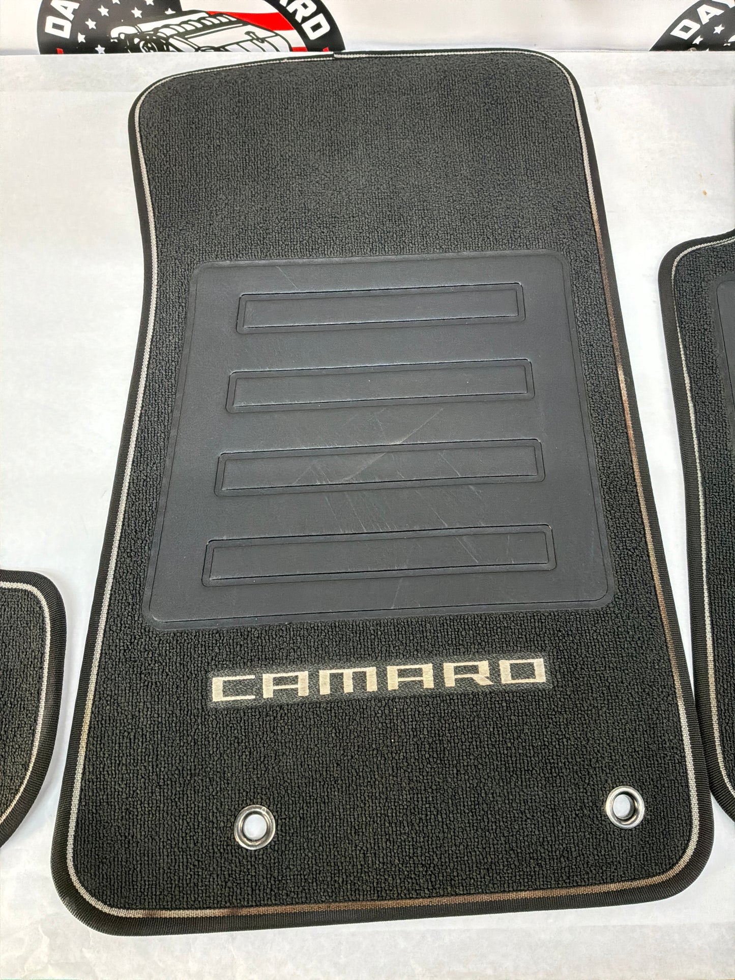 2013 Chevy Camaro 1LE Embordered Floor Mats Front and Rear