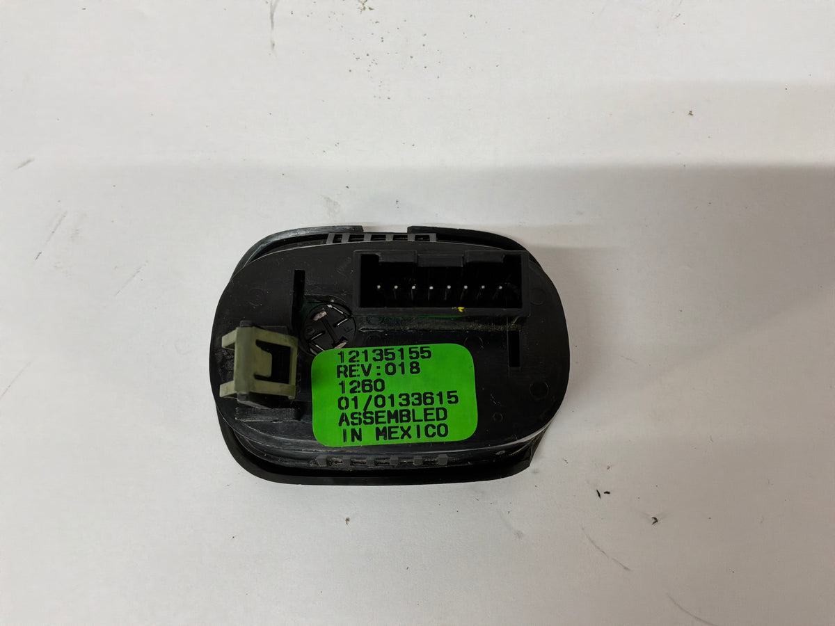 2002 Chevy C5 Corvette Trunk Hatch Release Fog Light Lamp Button Control Switch OEM