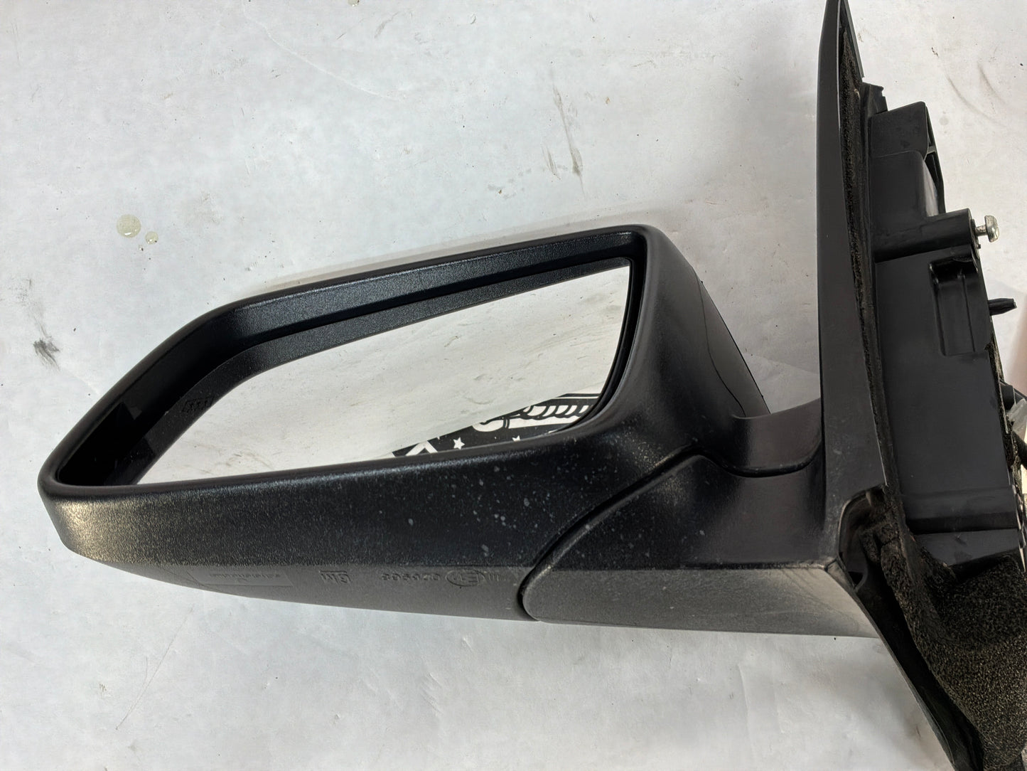 2016 Chevy Caprice PPV LH Driver Exterior Mirror Black OEM