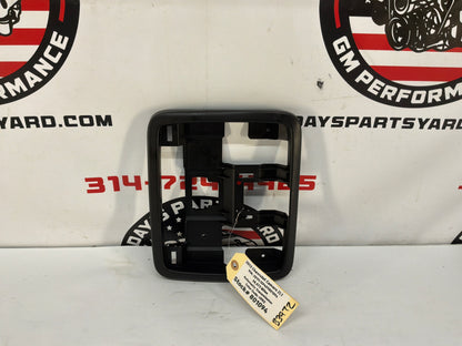 2013 Chevy Camaro ZL1 Overhead Console Dome Light Frame Retainer Plate OEM