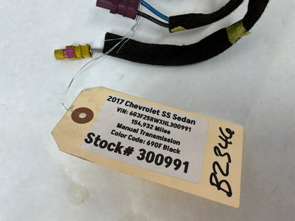 2017 Chevy SS Sedan Shark Fin Roof Antenna Black OEM
