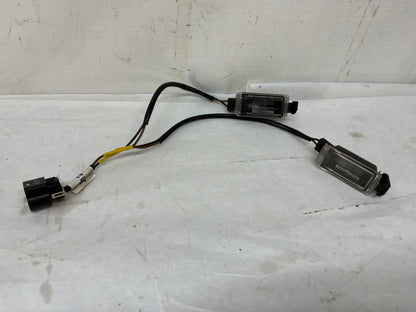 2013 Chevy Camaro ZL1 RH & LT License Plate Tag Lights Lamps OEM