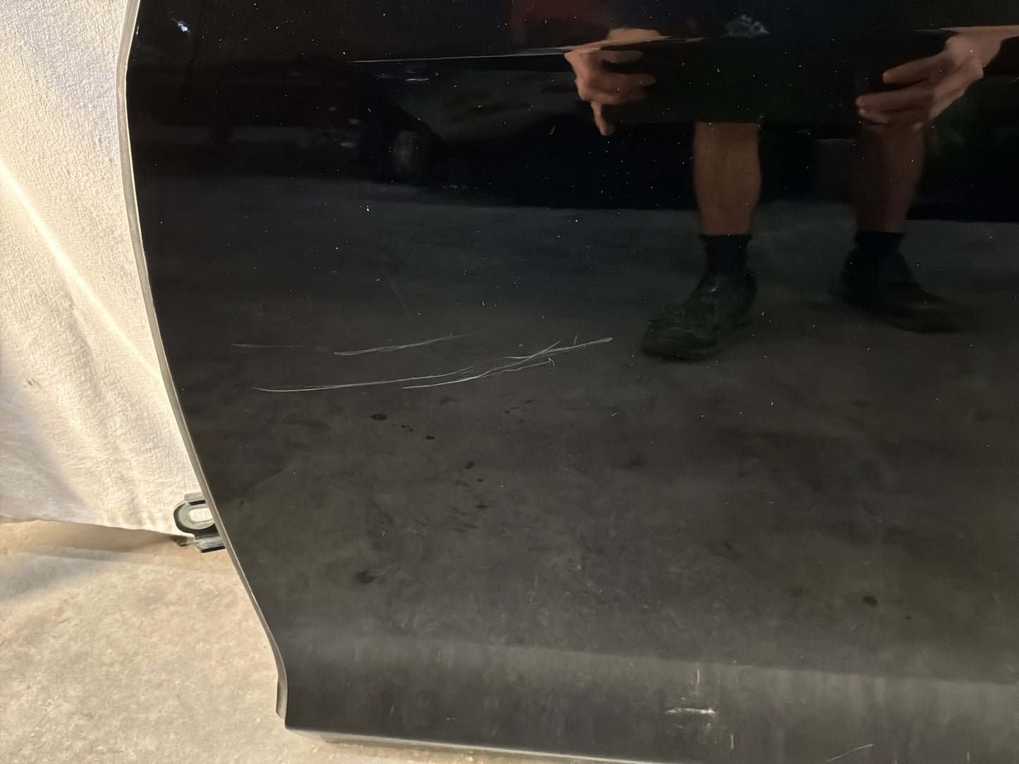 2016 Cadillac CTS-V LH Driver Front Exterior Door Black OEM