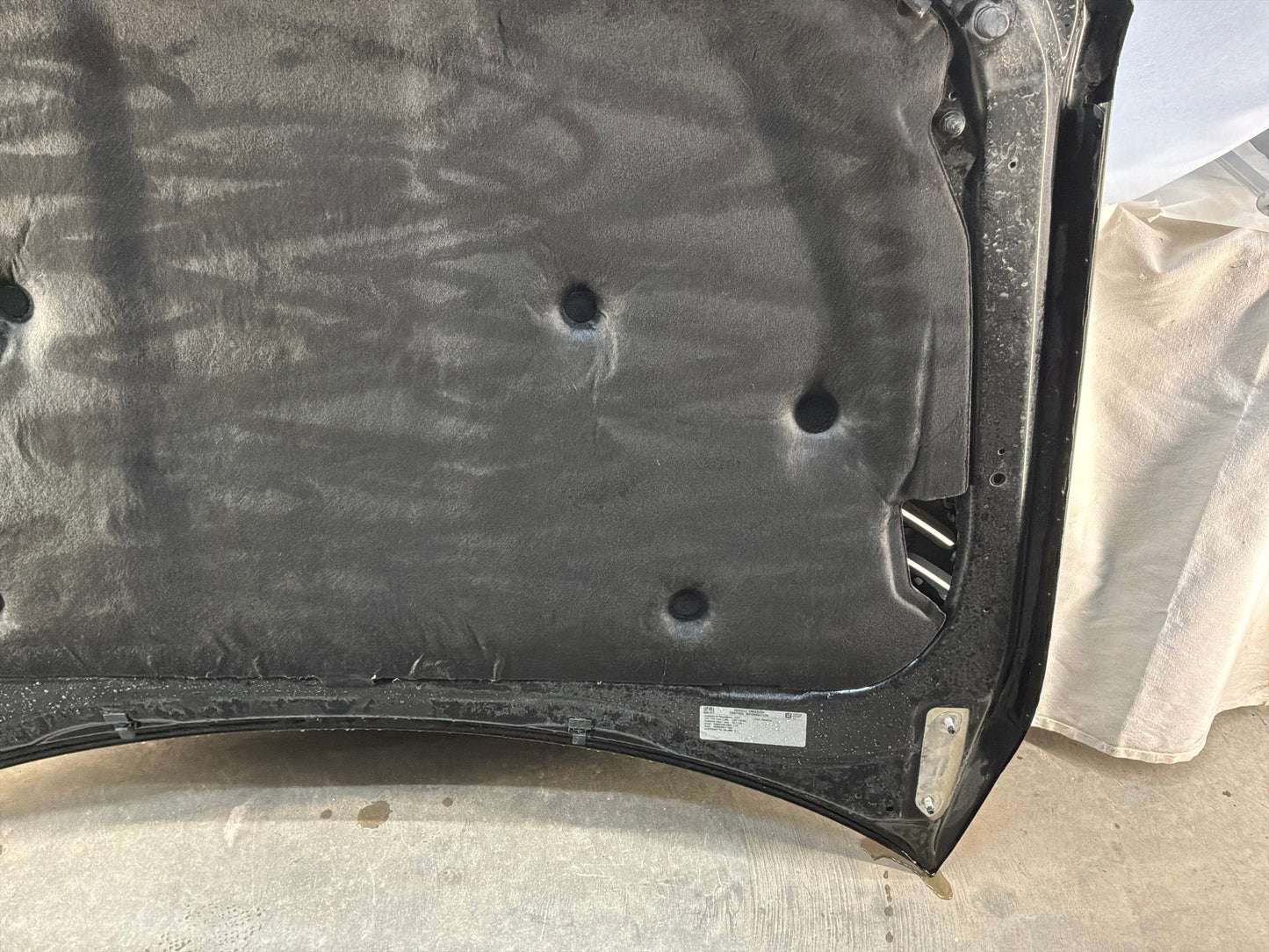 2017 Chevy SS Sedan Hood Assembly Black OEM