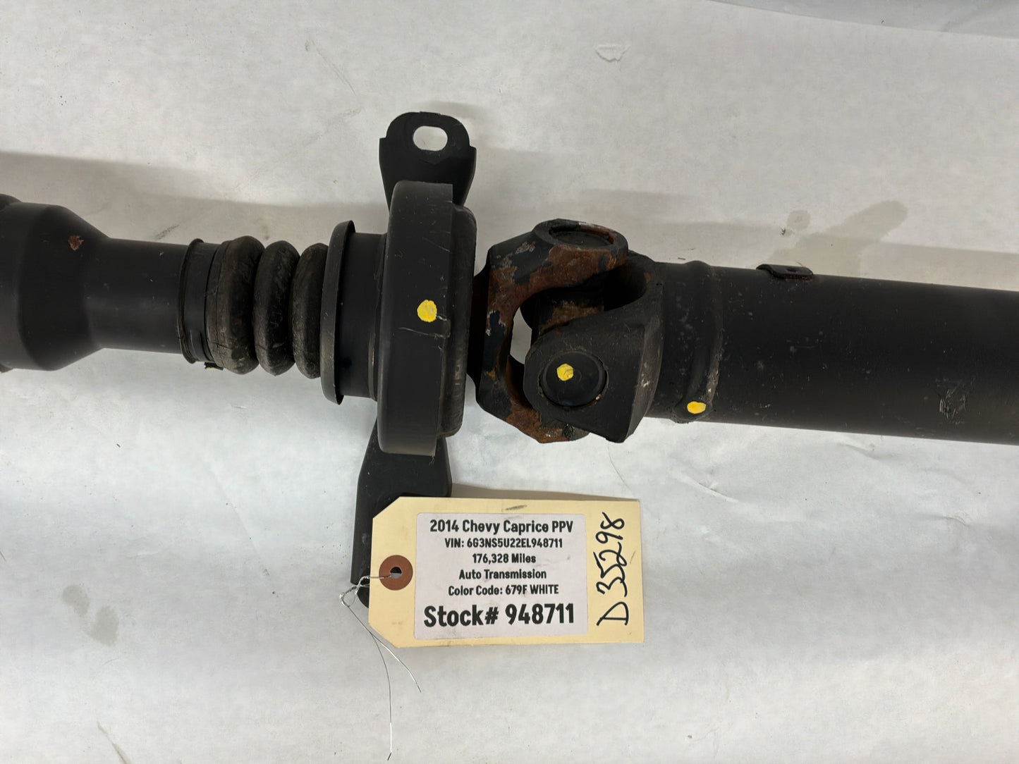 Driveshaft - Day's Parts Yard