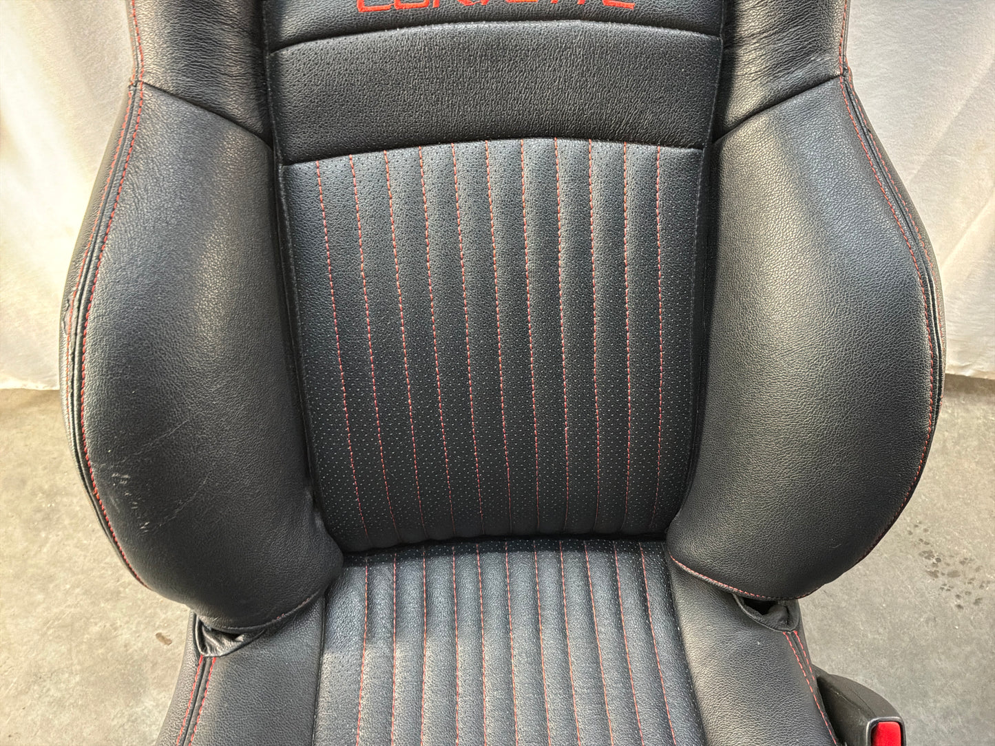 1999 Chevrolet C5 Corvette Seats Black Leather OEM