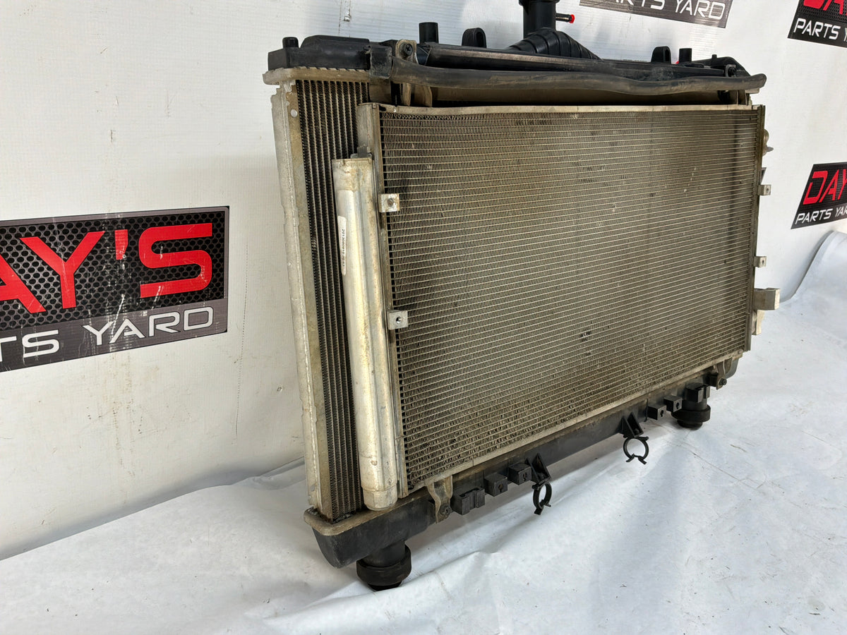 2013 Chevy Camaro SS Coolant Radiator Air Conditioner AC Condenser OEM