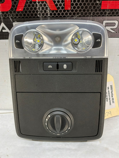 2008 Pontiac G8 Overhead Over Head Console Dome Light OEM