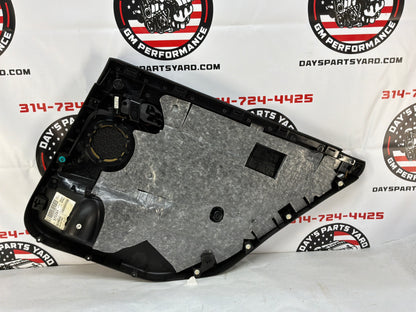 2011 Chevy Caprice PPV LH Driver Rear Interior Door Panel OEM