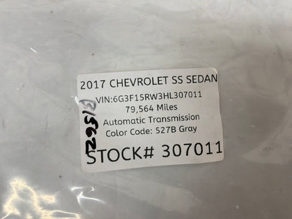 2017 Chevy SS Sedan Keyless Entry Control Module OEM
