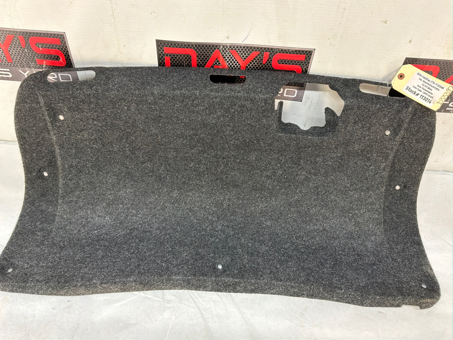 Trunk liner - Day's Parts Yard