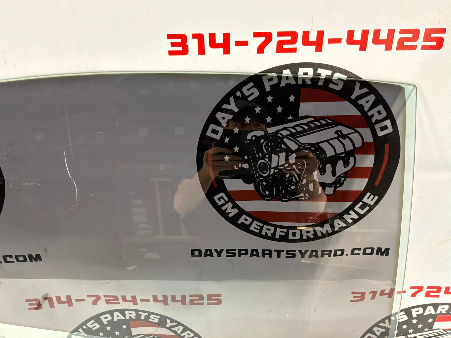 2016 Chevy Caprice PPV RH Passenger Rear Door Window Glass OEM