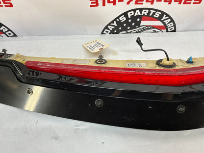 2016 Cadillac CTS-V Rear Trunk Spoiler w/ Brake Light Black OEM