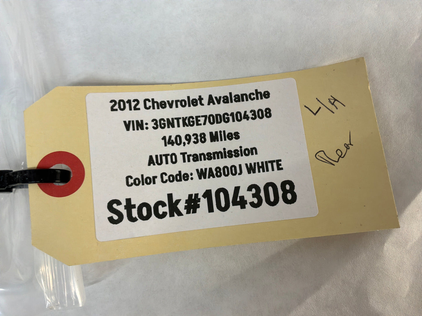 2012 Chevy Avalanche LH Driver Rear Window Control Switch OEM