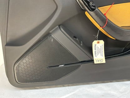2011 Cadillac CTS-V Coupe RH Passenger Interior Door Panel Saffron OEM