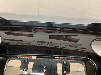 1999 Chevy C5 Corvette Rear Bumper Cover Black OEM
